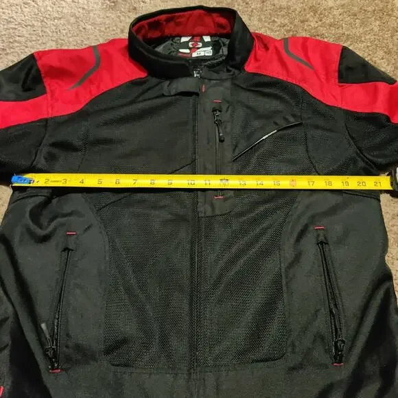 Oxford Motorcycle Jacket Mens Medium 40 Estoril 2.0 Waterproof Breathable Zip